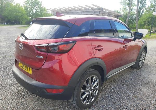 Mazda CX-3 cena 45900 przebieg: 21676, rok produkcji 2019 z Olsztyn małe 326